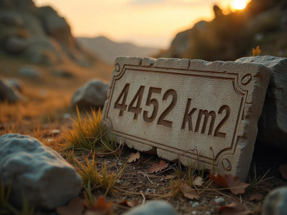 ٤٤٥٢ كلم² - خريطة الوطن الذي يُؤكَل من أطرافه